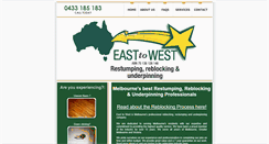 Desktop Screenshot of east2westreblocking.com.au